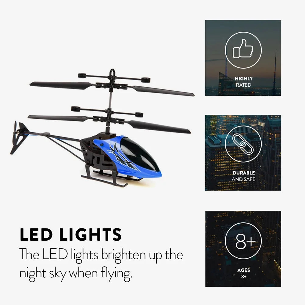 Hornet 2-Channel Mini IR RC Helicopter β Ready-to-Fly Electric Helicopter for Kids & Beginners