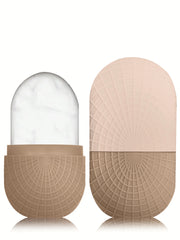 Upgraded Ice Roller Facial Massage Tool – Silicone Ice Cubes for Skin Tightening, Temperature Reduction, and Enhanced Skincare
