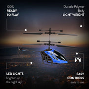 Hornet 2-Channel Mini IR RC Helicopter – Ready-to-Fly Electric Helicopter for Kids & Beginners