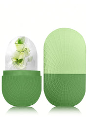 Upgraded Ice Roller Facial Massage Tool – Silicone Ice Cubes for Skin Tightening, Temperature Reduction, and Enhanced Skincare