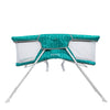 Sleep Spot Mint Crisscross Baby Bassinet - Stylish & Comfortable Infant Sleeper