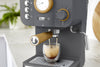 Nordic Espresso Coffee Machine - Compact Pump Coffee Maker for Rich Espresso, Cappuccinos & Lattes