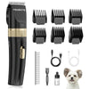 Heapets Cordless Pet Grooming Clipper & Trimmer Combo | Quiet & Rechargeable | 3-Hour Battery Life | Adjustable Blades & 6 Guide Combs for Easy At-Home Grooming