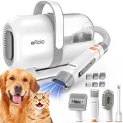 Pet Grooming Kit - Dog Grooming Vacuum, Clippers, Brush for Shedding with Vacuum Tools - Low Noise Dog Hair Remover, Grooming Supplies 