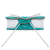 Sleep Spot Mint Crisscross Baby Bassinet - Stylish & Comfortable Infant Sleeper