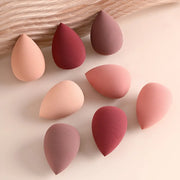 8 Pcs Makeup Sponge Beauty Blender Set - Foundation Applicator, Flawless Blending for Liquid, Cream & Powder