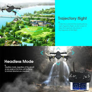 Foldable HD Camera Drone for Kids & Beginners | FPV Quadcopter with One-Key Take Off/Land & Altitude Hold | RC Drone for Adults with 120° Wide-Angle Live Video