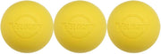 Official Lacrosse Balls - NFHS, SEI & College Approved | NOCSAE Standard, Competition-Approved Colors (Yellow, 3-Pack)