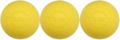 Official Lacrosse Balls - NFHS, SEI & College Approved | NOCSAE Standard, Competition-Approved Colors (Yellow, 3-Pack)