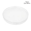 10Pcs Transparent Coin Holder Storage Boxes - Durable Plastic Coin Capsules for Collectors | 18-40mm Coin Protection Case