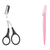 Eyebrow Trimmer Scissors with Comb – Stainless Steel Precision Beauty Tools for Women | Makeup Scissors for Perfect Eyebrows & Grooming