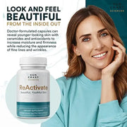 Reactivate - Skin Nourishment Supplement for Radiant, Healthy Skin from Within | Natural Skin Care Formula