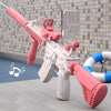 Summer Fully Automatic Electric Water Gun - Rechargeable, Long-Range, Continuous Firing Water Blaster for Kids - Perfect Party Game Gift