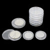 10Pcs Transparent Coin Holder Storage Boxes - Durable Plastic Coin Capsules for Collectors | 18-40mm Coin Protection Case