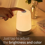 Sunrise Alarm Clock: Wake-Up Light, Dimmable RGB Bedside Lamp for Heavy Sleepers