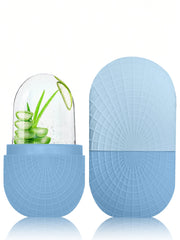 Upgraded Ice Roller Facial Massage Tool – Silicone Ice Cubes for Skin Tightening, Temperature Reduction, and Enhanced Skincare