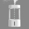 Innovative Anti-Gravity Water Drop Humidifier with Air Conditioning Mist Spray - Ideal for Quiet Bedroom or Office Use, Featuring a 580ML Water Tank