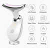 Wavy Chic 7-Color LED Microcurrent Facial Massager – Acne Treatment & Skin Firming Device for Face & Neck Rejuvenation