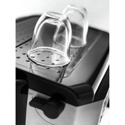  Coffee Machine | Black & Silver Multi-Color Coffee Maker for Drip & Espresso Brewing