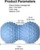 Peanut Roller Massage Ball for Myofascial Release - Double Lacrosse Ball Trigger Point Deep Tissue Massager