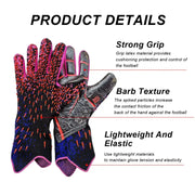 Professional Ultra Grip Goalkeeper Gloves | Non-Slip Wear-Resistant Football Gloves | Summer Soccer Hand Protectors | 2024 Football Accessories for Men