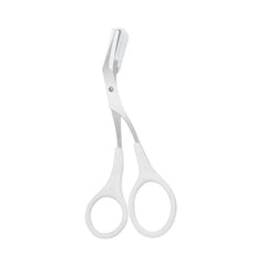 Eyebrow Trimmer Scissors with Comb – Stainless Steel Precision Beauty Tools for Women | Makeup Scissors for Perfect Eyebrows & Grooming