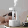 Innovative Anti-Gravity Water Drop Humidifier with Air Conditioning Mist Spray - Ideal for Quiet Bedroom or Office Use, Featuring a 580ML Water Tank