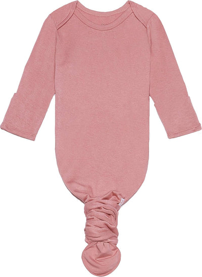 Snuggle Up: Cozy Knotted Gowns for Newborns – Soft, Stylish & Easy Diaper Changes!