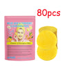 120PCS Exfoliating Face Cleansing Sponges | Turmeric & Kojic Acid Facial Pads for Dead Skin Removal & Skin Exfoliation