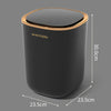 12L Smart Sensor Bathroom Trash Can | Luxury Automatic Garbage Bin for Kitchen & Toilet | Touchless Wastebasket for Smart Home