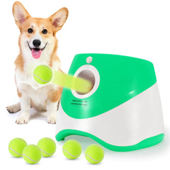 Dog Tennis Ball Launcher | Automatic Pet Toy for Active Play & Entertainment