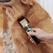 Heapets Cordless Pet Grooming Clipper & Trimmer Combo | Quiet & Rechargeable | 3-Hour Battery Life | Adjustable Blades & 6 Guide Combs for Easy At-Home Grooming