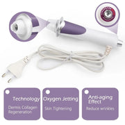 EMS Microcurrent Face Lifting Device - Skin Tightening & Wrinkle Reduction Beauty Tool | Mesotherapy & Oxygen Pen for Skin Rejuvenation