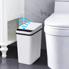 2.5 Gallon Touchless Bathroom Trash Can with Lid | Smart Plastic Waste Bin for Kitchen & Bathroom