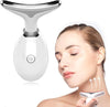 Wavy Chic 7-Color LED Microcurrent Facial Massager – Acne Treatment & Skin Firming Device for Face & Neck Rejuvenation