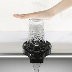  Automatic High-Pressure Glass Cup Washer | Faucet Rinser for Beer, Milk, Tea | Kitchen Sink Accessories