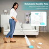 1100W Electric Steam Mop for Carpet Cleaning with Built-in Water Tank – Powerful & Versatile Steamer