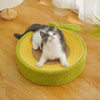 Cat Bed & Scratching Board Set - Cute Fruit Design Sisal Rope Round Pet Scratching Toy, Wear Resistant Cat Scratcher for Cat Furniture, Cat & Dog Supplies