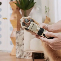 Heapets Cordless Pet Grooming Clipper & Trimmer Combo | Quiet & Rechargeable | 3-Hour Battery Life | Adjustable Blades & 6 Guide Combs for Easy At-Home Grooming