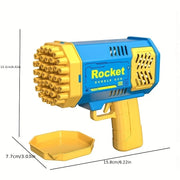 40-Hole Fully Automatic Bubble Machine | Outdoor Bubble Blower Without Battery & Bubble Solution