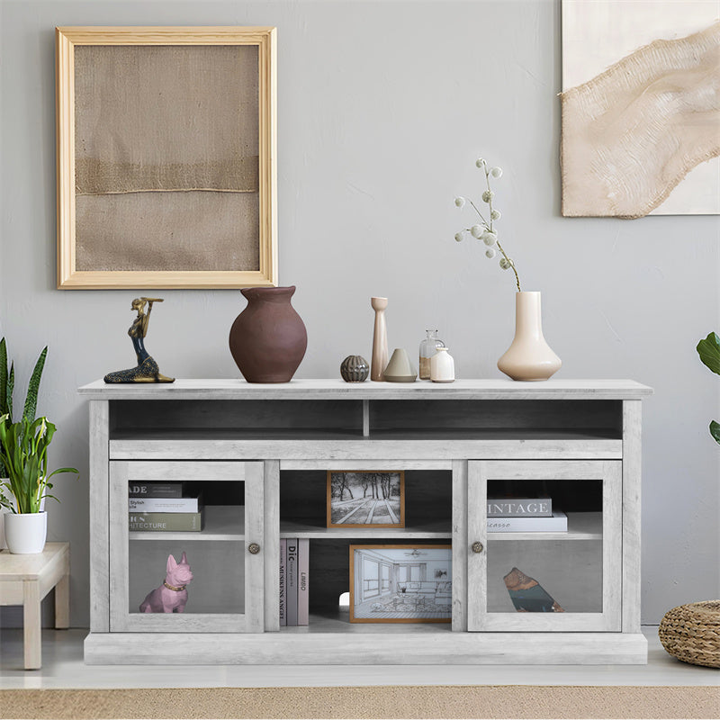 Vintage Wooden TV Cabinet | Stylish Living Room Entertainment Center | Rustic Home Storage Solution