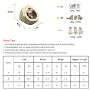 Cute Cartoon Animal Design Cat House - Semi-Closed Dinosaur & Animal Ear Shaped Cat Bed, Soft Warm Comfortable Spring Bedding Supplies for Pets - Perfect Mother's Day Gift