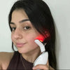Wavy Chic 7-Color LED Microcurrent Facial Massager – Acne Treatment & Skin Firming Device for Face & Neck Rejuvenation