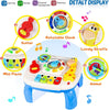 Musical Learning Activity Table for Babies 6-12 Months – Fun Early Education Toy for 1-3 Year Olds, Interactive Play Center with Lights & Sounds