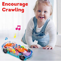 Electric Car Toy for Toddlers – Cool Light & Sound Effects, Perfect Gift for Boys & Girls 3+ Years Old