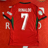 2024 Portugal Cristiano Ronaldo No. 7 Red Soccer Jersey | Breathable CR7 Football Shirt