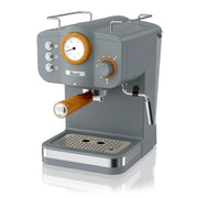 Nordic Espresso Coffee Machine - Compact Pump Coffee Maker for Rich Espresso, Cappuccinos & Lattes