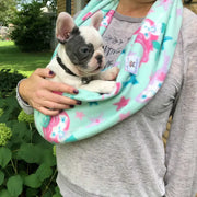 Critter Cuddler Small Animal Carrier & Bonding Sling | Anti-Anxiety Travel Sling for Small Pets | Interactive Play & Exercise Ring for Dogs, Cats, Hedgehogs, Guinea Pigs | Handmade in the USA