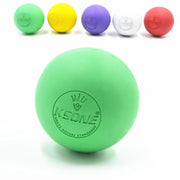 6.3cm Lacrosse Massage Ball for Muscle Relaxation & Pain Relief - Portable Fascia Therapy Ball for Yoga & Jaw Exercises