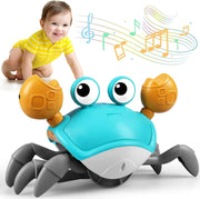 Interactive Crawling Crab Baby Toy for Tummy Time – Fun, Moving, and Dancing Infant Developmental Toy